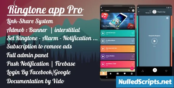 Ringtone App Pro - Material Design - Android - CodeCanyon Null