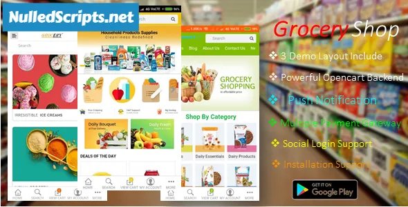 Android Ecommerce - GroceryShop App - Android - CodeCanyon Null