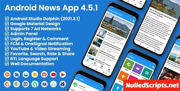 Android News App v3.2.0 - Android - CodeCanyon Null