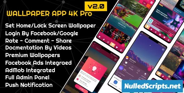 4K Wallpaper App Pro - Material Design - Android - CodeCanyon Null