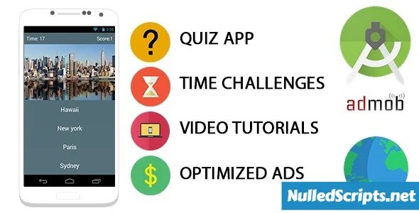 Quiz App Template For Android - Android - CodeCanyon Null