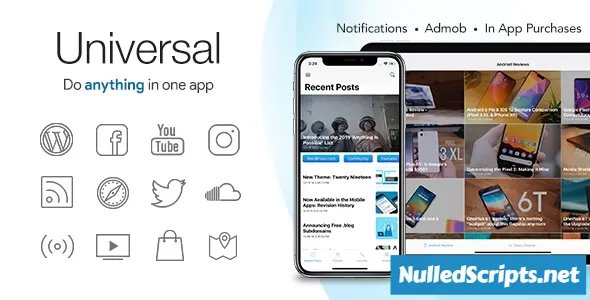Universal for IOS - Full Multi-Purpose IOS app v3.0.1 - Android - CodeCanyon Null