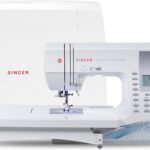 SINGER Quantum Stylist 9960 Computerized Sewing & Quilting Machine – Metal, Plastic, with Extension Table, Hard Case & Accessories, 600 Stitches, Lettering, LED Light, 1-Step Buttonhole