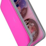72 Capacity Heavy Duty CD DVD Blu-ray Media Case Storage Holder Organizer Wallet (Peachblow)
