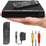 Craig CVD401A Compact HDMI DVD Player with Remote in Black | Compatible with DVD-R/DVD-RW/JPEG/CD-R/CD-R/CD | Progressive Scan | Up-Convert to 1080p |