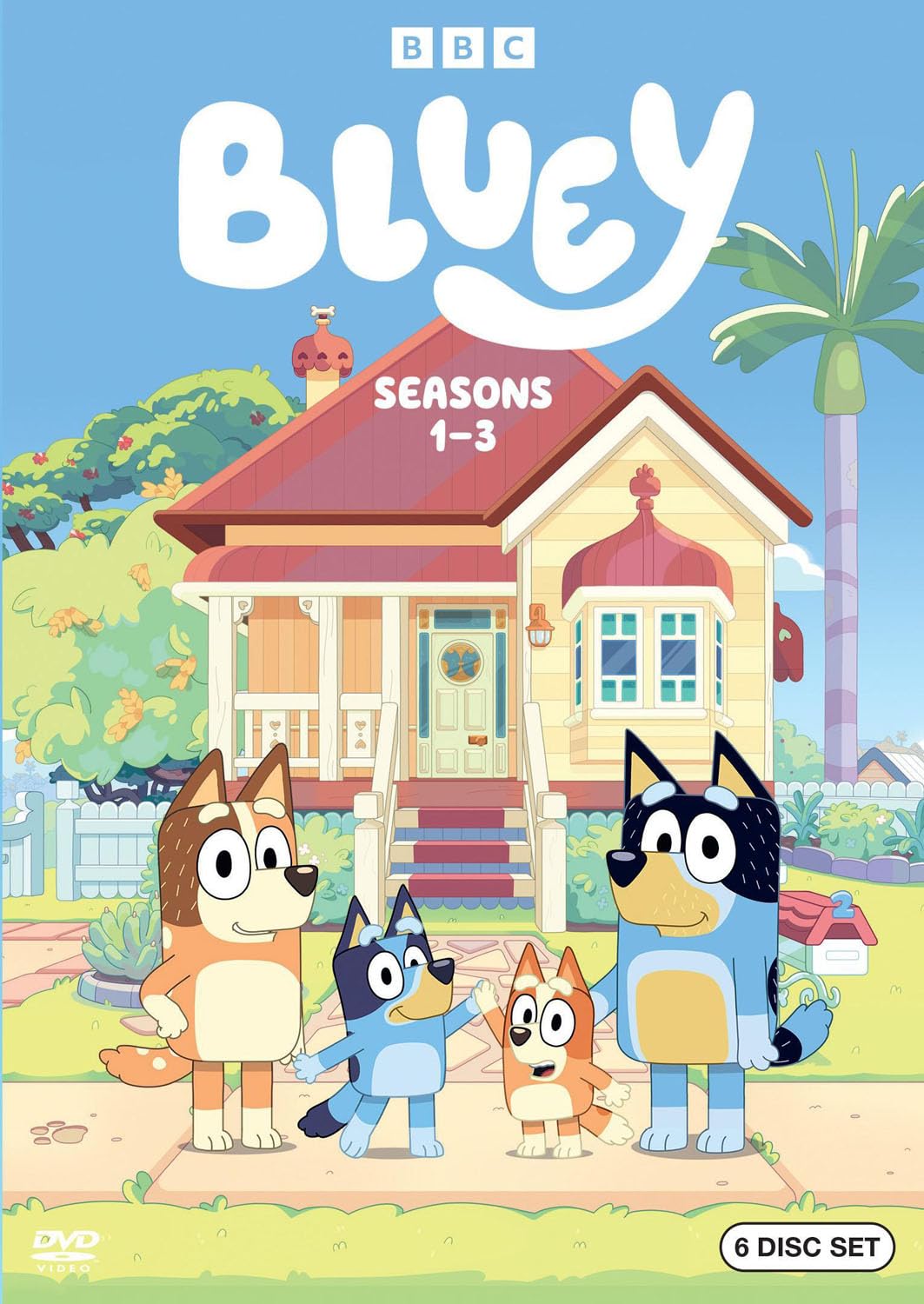 71GLbexnrvL._SL1500_.jpg Bluey: Seasons 1-3 (DVD) - Image 1