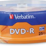 Verbatim DVD-R Blank Discs AZO Dye 4.7GB 16X Recordable Disc - 25 Pack Spindle