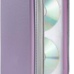 UENTIP CD Case,96 Capacity Hard Plastic DVD Case Holder for Car Home Travel | CD DVD Storage,Zipper Closure,Scratch-Resistant Sleeves,Stay Away Dust and Damp,Storage Music Video Gaming Discs Blu-ray