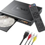 ELECTCOM PRO Region-Free DVD Player for TV: Plays Regions 0-6 & Multi Formats - Designed for Collectors & Vintage Movie Collections - HDMI/RCA Compact DVD/CD Player for Smart TV, Home Stereo & RV