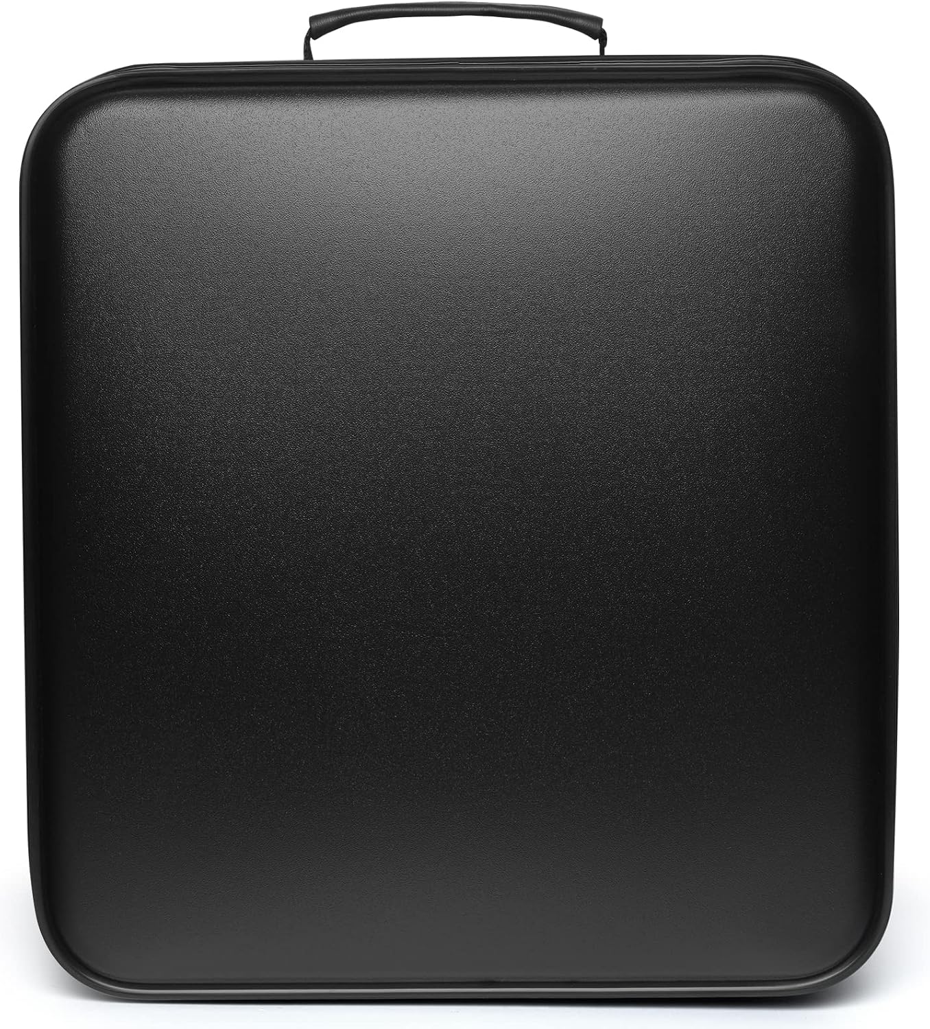 81CuSU4DlyL._AC_SL1500_.jpg CD Case DVD Storage Case: 432 Capacity Hard Plastic DVD Case Holder Organizer Portable CD Wallet Binder Disc Holder Folder Blu Ray Album Sleeves for Car Home Travel | Audio Music (Black) - Image 1