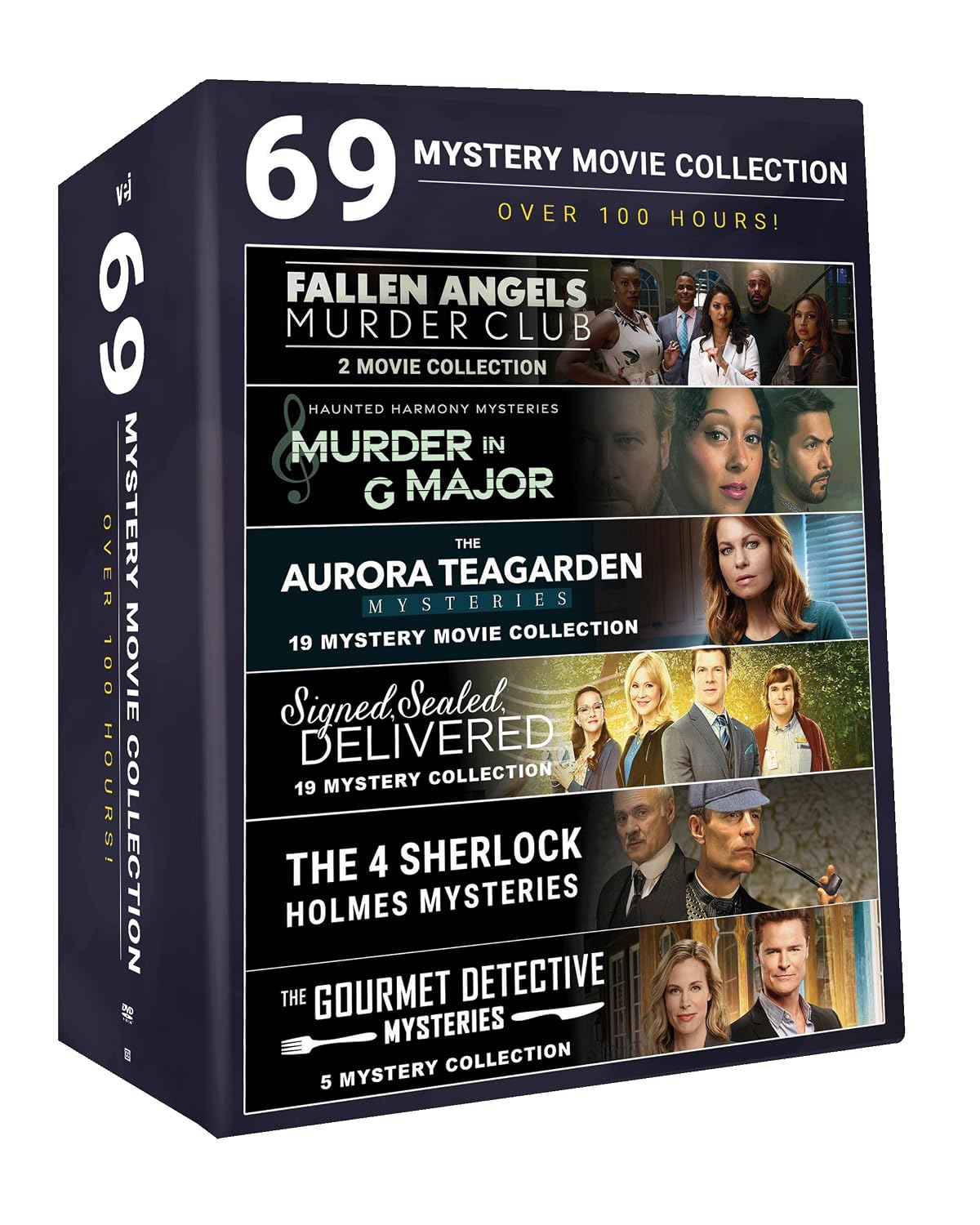 81VcYT6QhrL._SL1500_.jpg 69 Mystery Movie Collection (Includes Signed Sealed Delivered & Aurora Teagarden) - Image 1